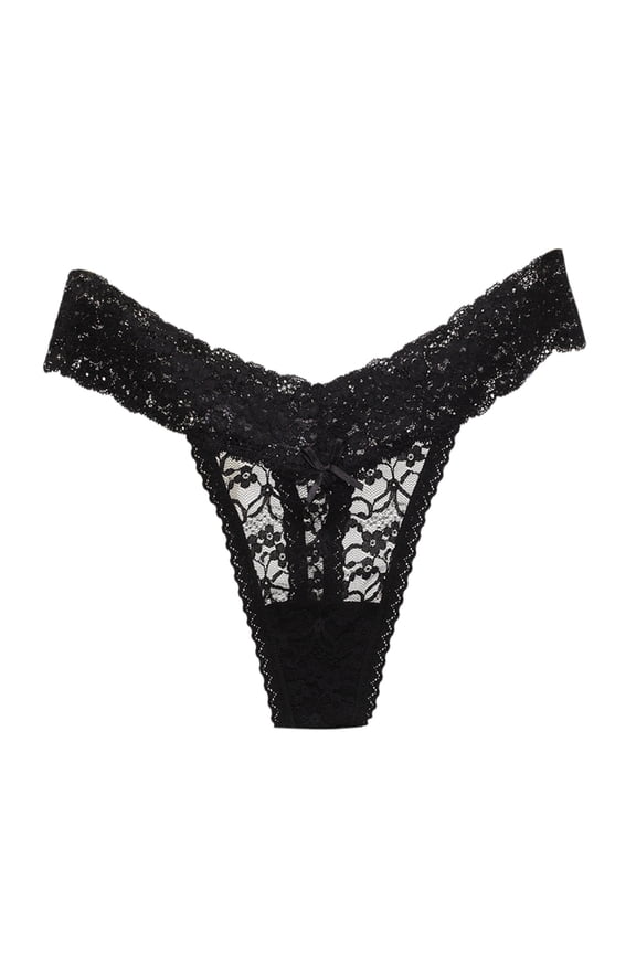 Boy Shorts Underwear for Women Clearance Thong Panties Cheeky Panty Style P-1114 Nylon Brief Panties Thong Bikini Briefs Mid Waist Women Cheeky Panties Black XL