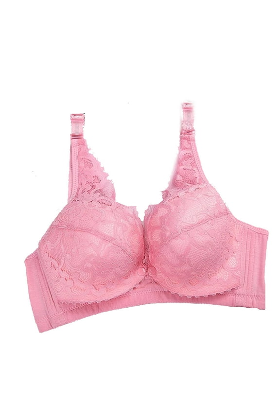 Bra for Backless Dresses Women No Underwire Lactation Vest Bra Back Adjustment Yoga Running Bra Women Size No Show Bra, Style 13149, Hot 36C