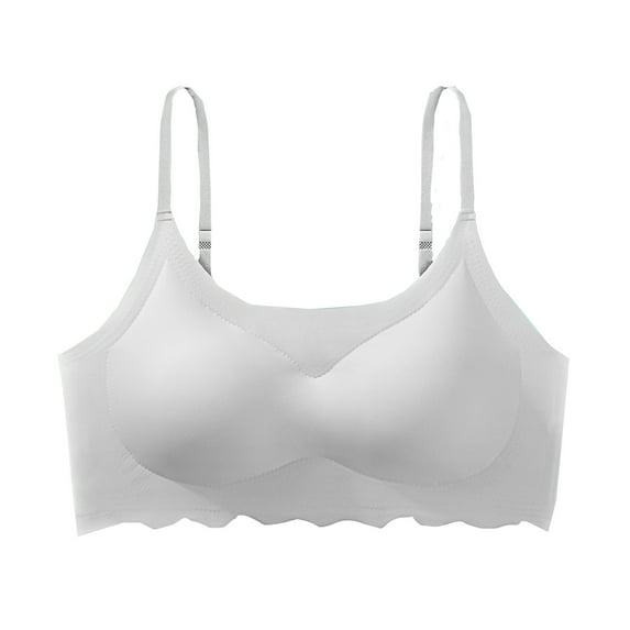 Bigersell Bra Sets for Women Clearance Woman's Embroidered Seamless Comfortable Breathable Bras Comfort Bralettes Everyday Bra Full-Coverage Bra Style F-1176 Gray XL