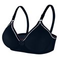 thumbnail image 1 of Bigersell Bras for Women Full-Coverage Long Line Bras Women Bras Lace Bra Style B88 Women Sports Bras Lightly Lined Bra Feature Sports Bra for Women Girls Hook & Eye Bra Closure , Black M, 1 of 3