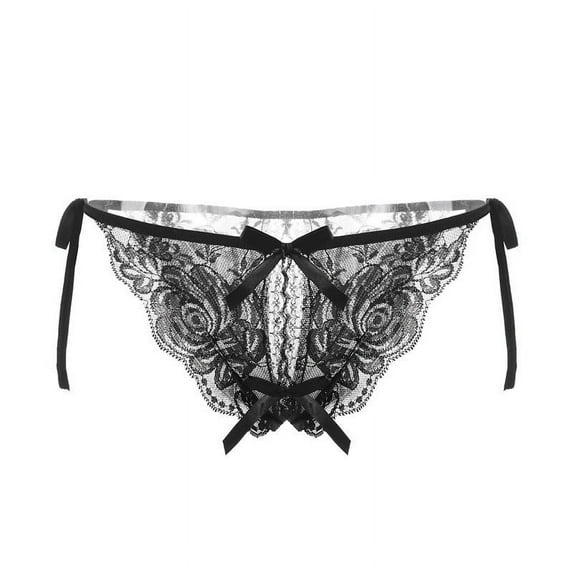 Bigersell Briefs for Women Clearance Cotton Bikini Underwear Women High Cut Panty Style P-70 Cotton Plus Size Panties Thong Panties Briefs Mid Waist Women's Briefs Black One Size