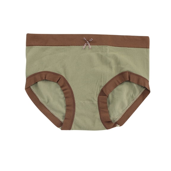 Bigersell Briefs for Women Clearance Plus Size Period Underwear Period Panty Style P-1469 Spandex Shaping Panties G String Thongs Ladies Briefs High Waist Women's Panties Green F
