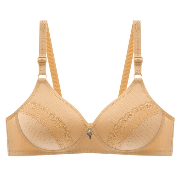 Bigersell Camisoles with Built in Bra Sale Strapless Bra Wireless Bras for Large Breasted Women Convertible Bra Style R-724 Nursing Bra Sports Bras Back-Smoothing Bra Hook & Eye Bra Closure Khaki S