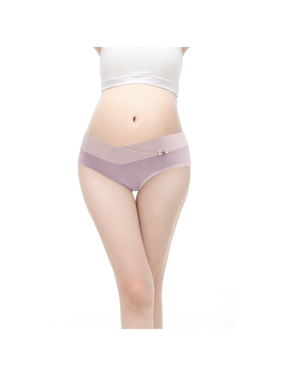 Cheeky Panties Clearance Crotchless Underwear Briefs Panty Style P-1817 Polyester Cheeky Panties G String Thongs Ladies Briefs High Waist Women's Panties Purple L