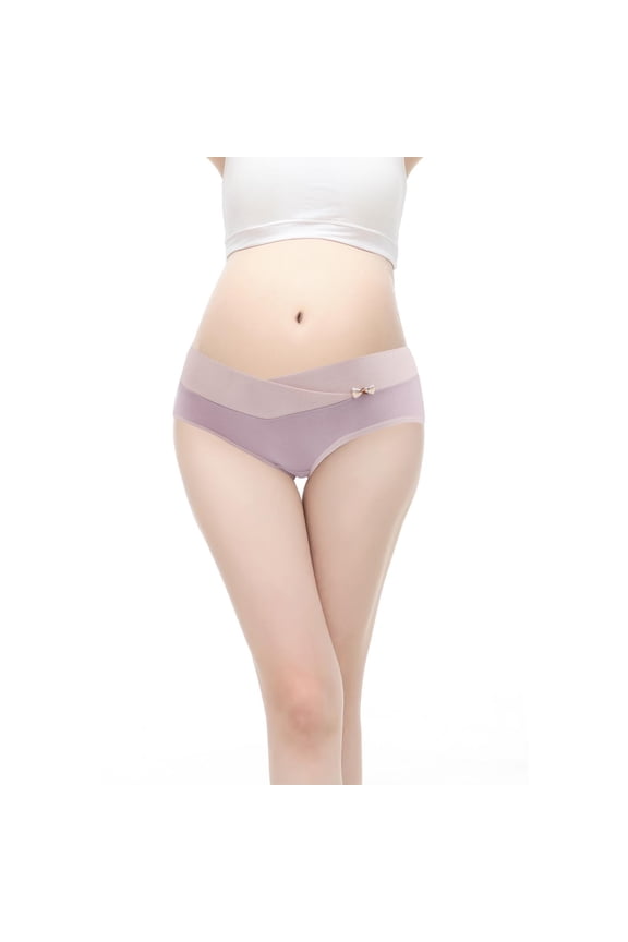 Cheeky Panties Clearance Crotchless Underwear Briefs Panty Style P-1817 Polyester Cheeky Panties G String Thongs Ladies Briefs High Waist Women's Panties Purple L