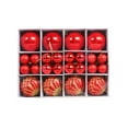 thumbnail image 1 of Flash Deals Bigersell Christmas Ball Ornaments New 40 Of Christmas Ball Ornaments Christmas Tree Decoration Holiday Wedding Party Decoration Red, 1 of 2