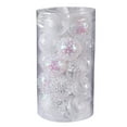thumbnail image 1 of Christmas Deals Bigersell Christmas Ornaments Tree Decorations New 25pcs Christmas Tree Ornament Pendant Party Supplies Tree Hanging Plastic Ball White, 1 of 1