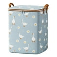 thumbnail image 1 of Bigersell Clothes Storage Bags - Blanket Storage Bins for Closet Organizers Storage Containers with Durable Handles Fabric for Clothing Comforter Blanket Bedding Moving Bags Blue 180L, 1 of 7