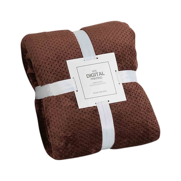 Bigersell Comfort Plush Blanket Cozy, Soft, Fuzzy Fleece Throw Blanket for Couch Comfy Lightweight Plush Flannel Blankets and Throws Fall Winter Warm Blankets 59" x 39" C