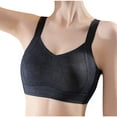 thumbnail image 1 of Bigersell Comfortable Bra On Sale Comfortable Without Underwire Bra Seamless Bra Style F-1014 Black XL, 1 of 5
