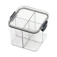 thumbnail image 1 of Bigersell Condiment Containers with Lids Sale Portable Pasta Storage Containers Rectangular Shape Food Grade Food Containers Storage Plastic Food Containers, 1 of 6