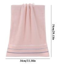 Bigersell Cotton Bath Towels, Bathroom Towels, Face Towels Super Absorbent Soft Microfiber Towels Quick Dry Decorative Hand Towels For Bathroom Rectangular Sports Yoga Towel H