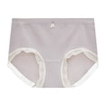 thumbnail image 1 of Bigersell Cotton Boyshort Underwear for Women Clearance Cotton Seamless Underwear Women G-Strings Panty Style P-1225 Nylon Period Panties Cotton Thong Briefs Mid Waist Women's Panties Gray One Size, 1 of 2