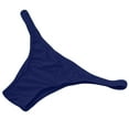 thumbnail image 1 of Bigersell Cotton Panties for Women Clearance Open Crotch Panties Seamless Panty Style P-238 Polyester Cheeky Panties Thongs Briefs High Waist Women's Bikini Panties Navy One Size, 1 of 5