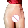 thumbnail image 1 of Bigersell Cotton No Show Underwear Women Clearance Bikini Underwear Women Period Panty Style P-113 Spandex Thong Panties G String Thongs Ladies Briefs High Waist Women's Panties Beige XL, 1 of 7