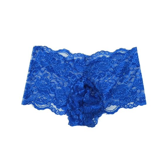 Bigersell Cotton No Show Underwear Women Clearance Women Underwear Cotton Seamless Panty Style P-367 Polyester Cheeky Panties Thongs Briefs High Waist Women's Bikini Panties Blue L