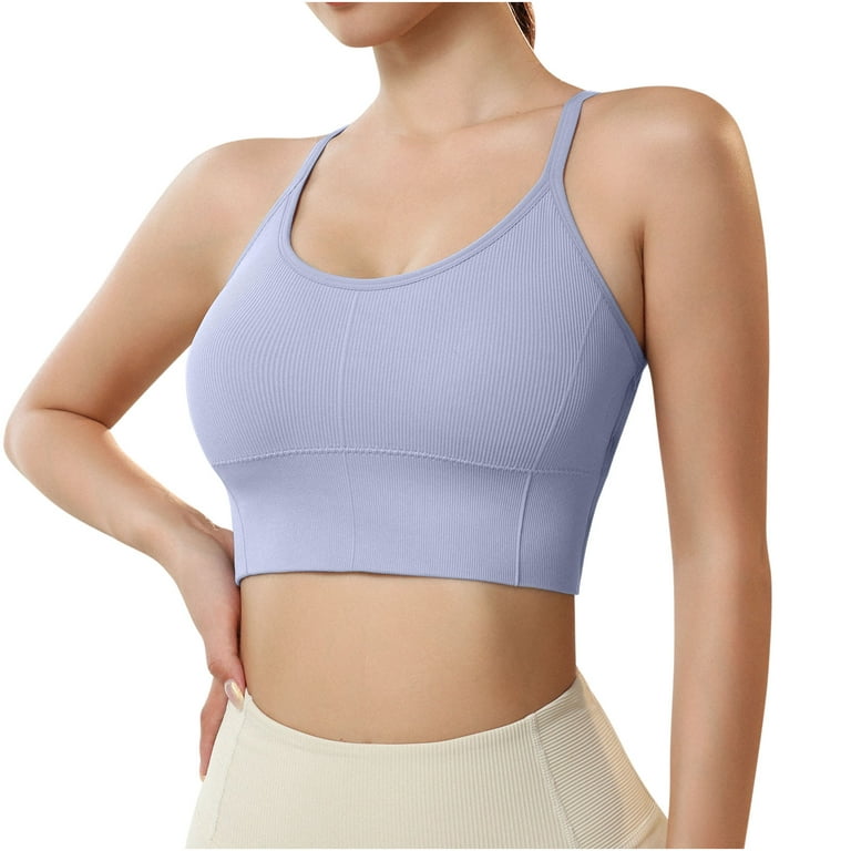 Bigersell Cotton Sports Bras for Women On Sale Cute Sports Bras for Women  Full-Figure Bra Style B2149 V-Neck Convertible Bras Pull-On Bra Closure Big