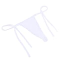 thumbnail image 1 of Bigersell Cotton Thong Underwear for Women Clearance Shapewear Underwear G-Strings Panty Style P-1688 Nylon Period Panties Ladies Thong Briefs Mid Waist Women's Bikini Panties White One Size, 1 of 3
