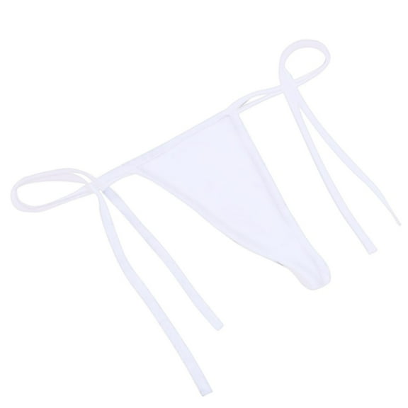 Bigersell Cotton Thong Underwear for Women Clearance Shapewear Underwear G-Strings Panty Style P-1688 Nylon Period Panties Ladies Thong Briefs Mid Waist Women's Bikini Panties White One Size