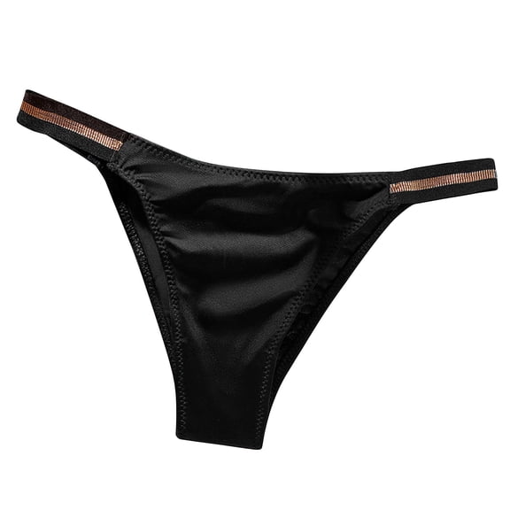 Bigersell Cotton Underwear Women Clearance Underwear Sets Women Boy Shorts Panty Style P-338 Cotton Boyshort Panties Thong Bikini Sets Ladies Briefs Mid Waist Women's Bikini Panties Black L