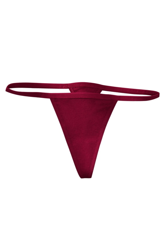 Crotchless Panties Clearance High Cut Underwear Women Tangas Panty Style P-702 Spandex Shaping Panties Seamless Underwear Ladies Thong Briefs High Waist Women's Panties Wine L