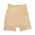 thumbnail image 1 of Bigersell Crotchless Panties Clearance Women's Bikini Panties High Cut Panty Style P-839 Cotton Boyshort Panties Ladies Thongs Briefs Mid Waist Women's Briefs Beige S, 1 of 4