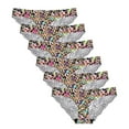 thumbnail image 1 of Bigersell Crotchless Panties Clearance Women's Exotic Underwear Tangas Panty Style P-169 Spandex Thong Panties No Show Thongs Ladies Briefs High Waist Women's Panties Multicolor M, 1 of 8