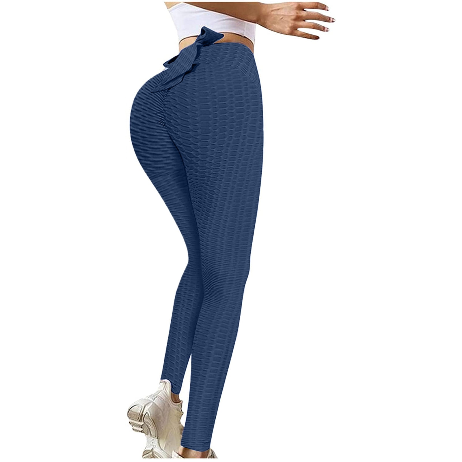 Bigersell Girls Flare Pants Full Length Pants Women's High Waist Solid  Color Tight Fitness Yoga Pants Nude Hidden Yoga Pants Ladies' Shaping  Bootcut Pants 
