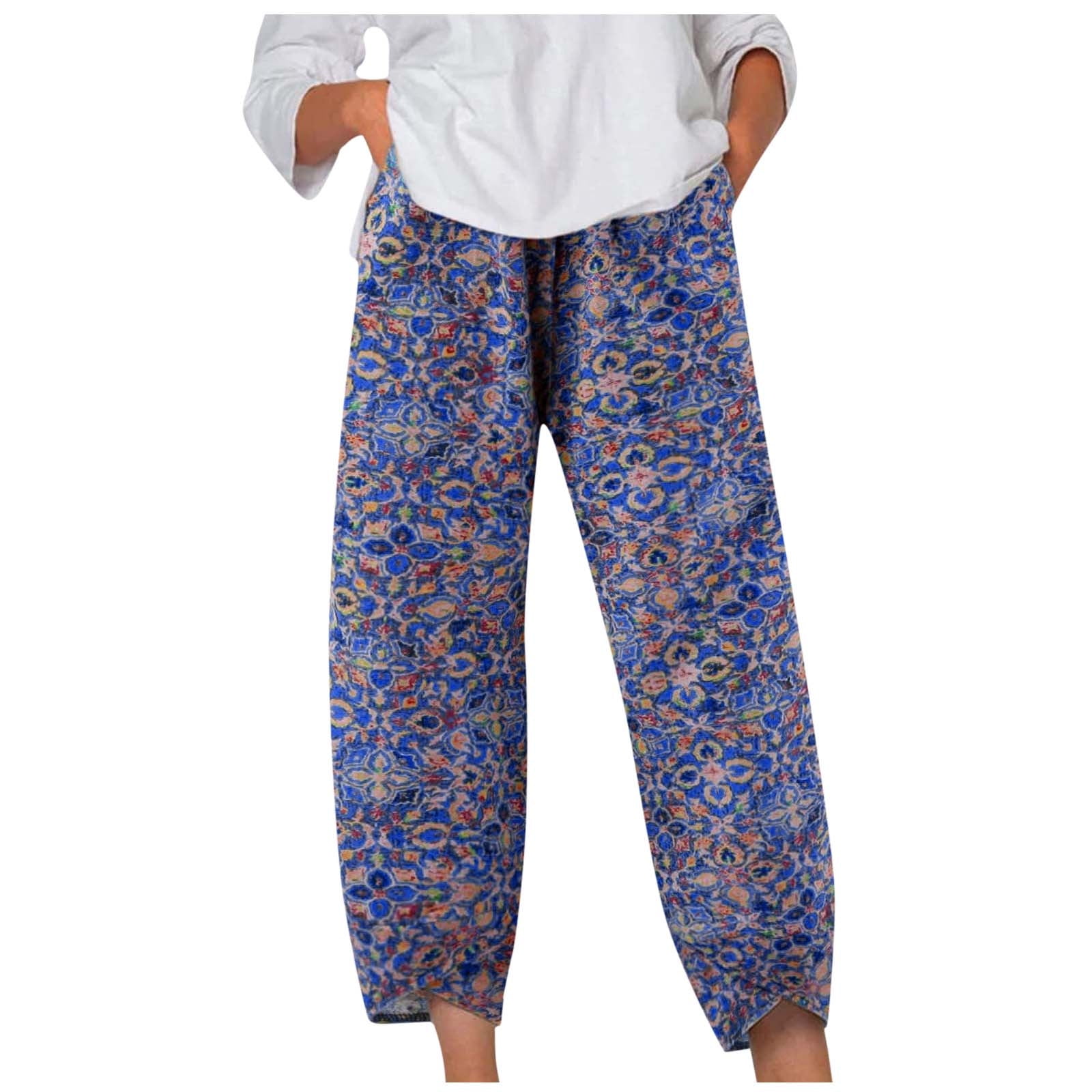 Floral print trousers hi-res stock photography and images - Alamy