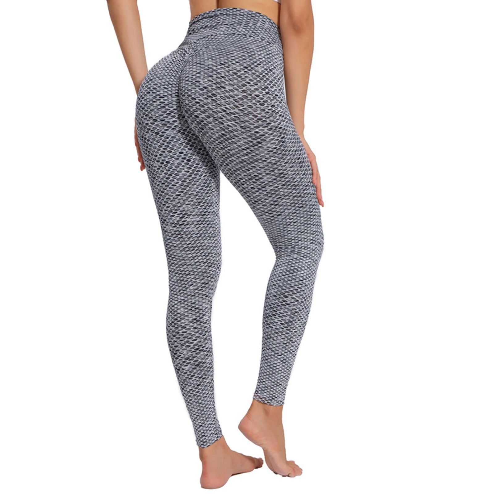 Bigersell Curvy Yoga Pants for Women Yoga Full Length Pants Womens Fashion  Stretch Yoga Leggings Fitness Running Gym Trousers Active Pants Ripped Yoga  Pants for Ladies 