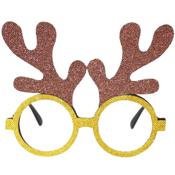 Holiday Discounts Bigersell Decorative Hanging Ornament New Christmas Glasses Frame Stereo Glasses Adult and Children Decoration E
