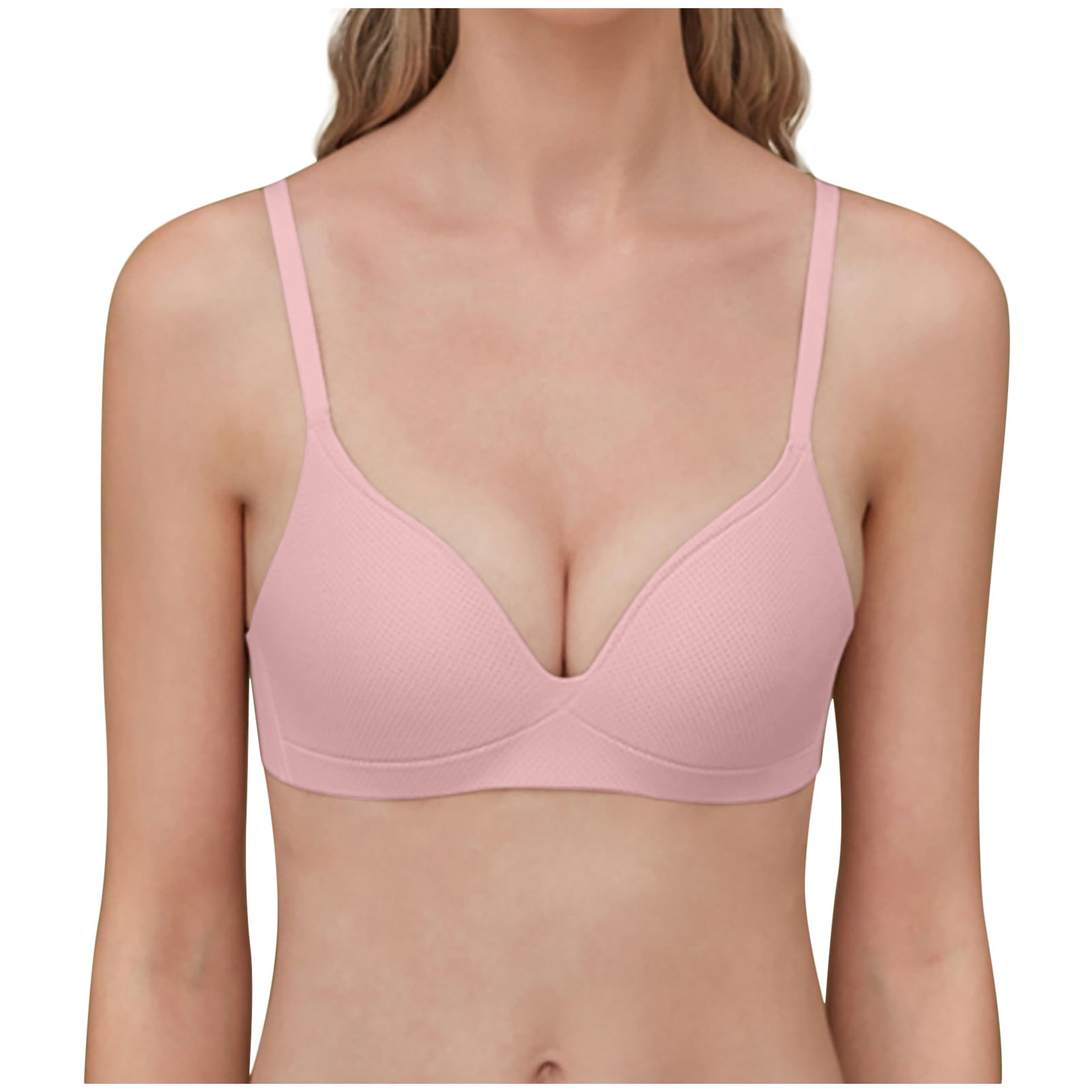 Women's Push Up Wireless Bra Comfort Support No Underwire