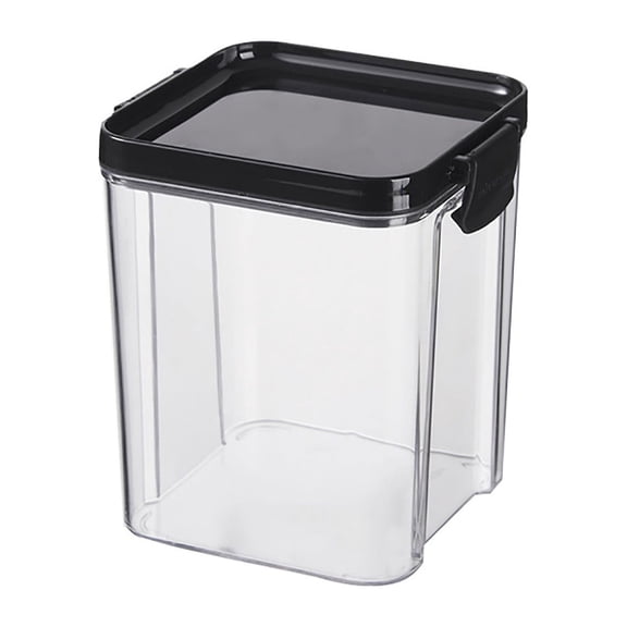 Bigersell Food Dispensers Discounts Sturdy Kitchen Organizers and Storage Rectangular Shape Recyclable Cereal Dispenser for Pantry Plastic Food Containers