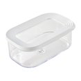 thumbnail image 1 of Bigersell Food Storage Containers with Lids Plastic Cereal Containers Stackable Kitchen Storage Containers Reusable Flour & Sugar Easy Opening Containers Dry Food Canisters for Kitchen Pantry A, 1 of 4