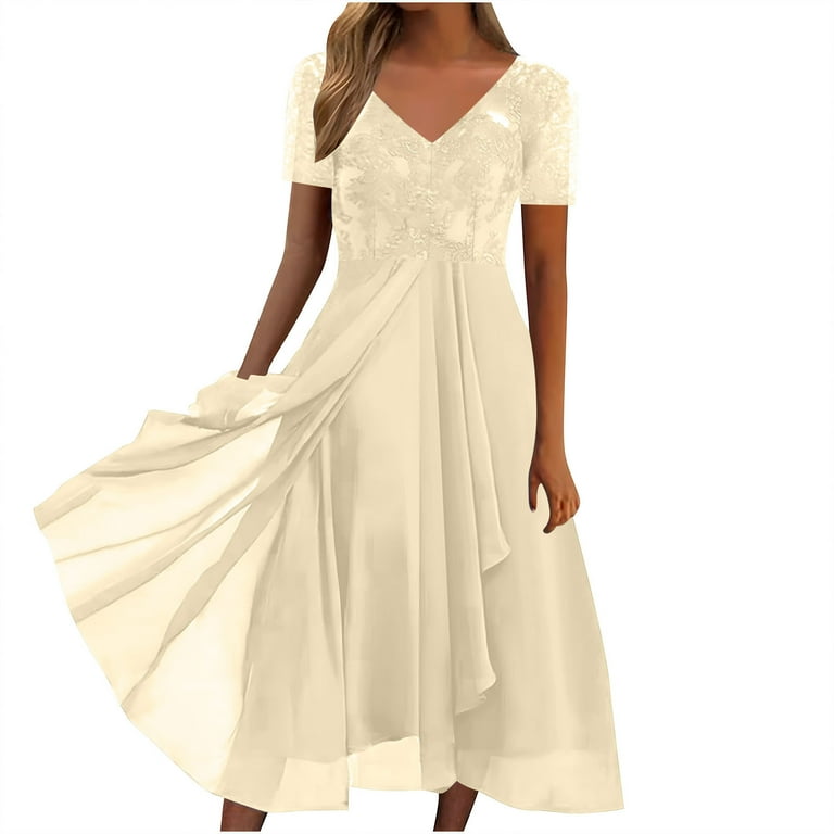 sachin and babi light blue dress Cream Chiffon Bandeau Flower Trim Drape Mini Dress