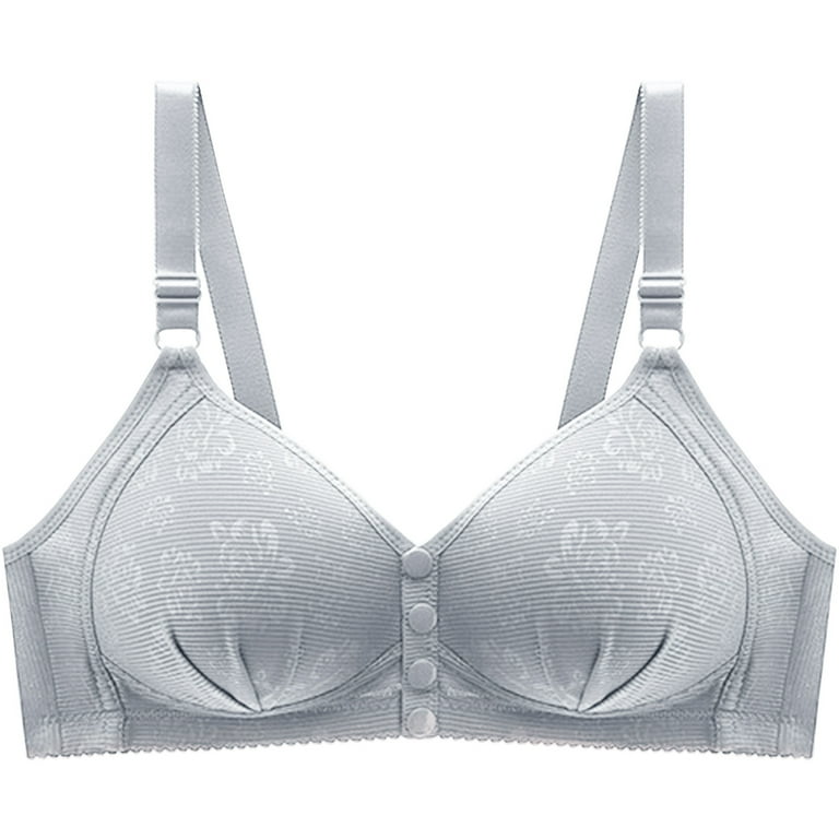 Front Closure Bras for Women, Daisy Bra Comfortable Front Button