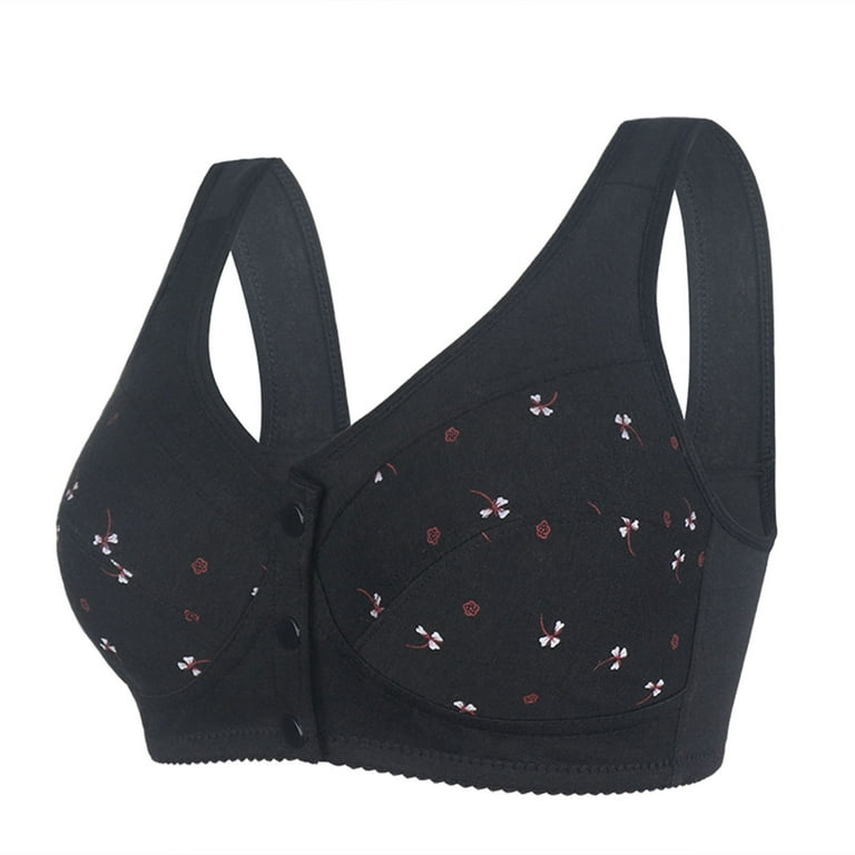 Buy Padded Non-Wired Full Figure Floral Print Racerback Bra in