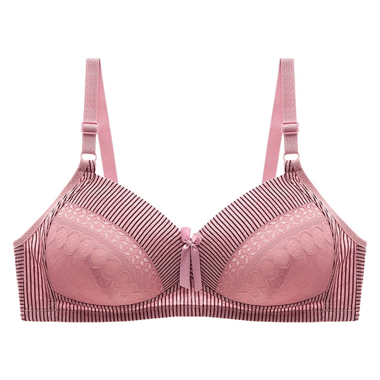 Loungin' Wireless Push-Up Bra  High neck bikinis, Pink bra, Push up bra