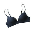 thumbnail image 1 of Bigersell Girls Sports Bra Lightweight Bra, Seamless, Small Chest, No Underwire, Cup Underwear Big & Tall Size Yoga Bra, Style 3715, Blue 38B, 1 of 7