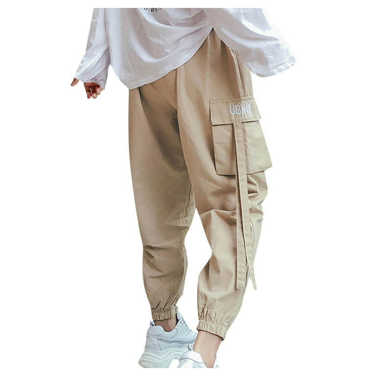 Bigersell Women Patchwork Pants Full Length Women's Loose High