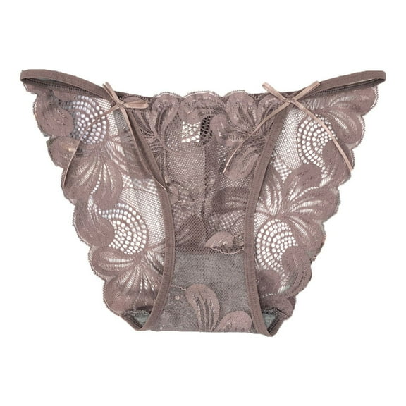Bigersell High Waist Underwear Women Clearance Cotton No Show Underwear Women G-Strings Panty Style P-1025 Nylon Period Panties Cotton Thong Briefs Mid Waist Women's Bikini Panties Gray One Size