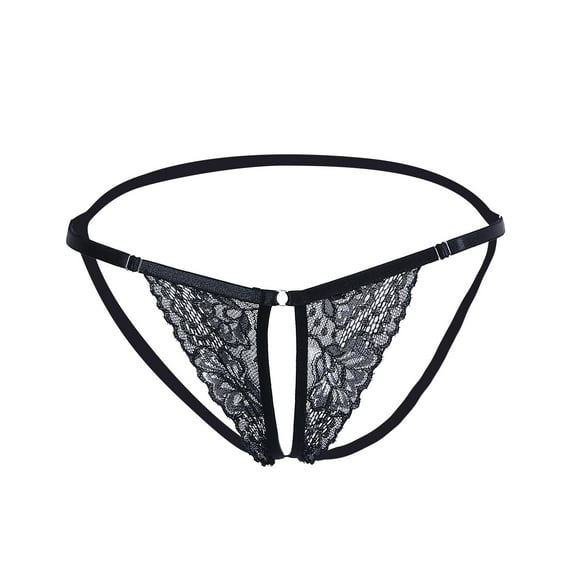Bigersell High Waisted Cotton Underwear for Women Clearance Pregnancy Underwear Tangas Panty Style P-826 Spandex Thong Panties Ladies Thong Briefs High Waist Women's Panties Black S