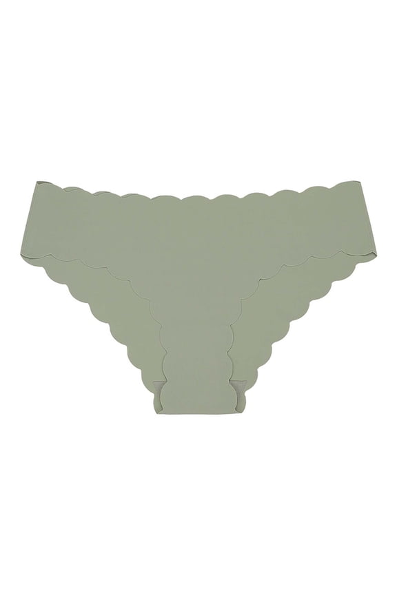 Lace Underwear Clearance Cotton Panties Boyshort Thongs Panty Style P-1173 Cotton Plus Size Panties Thong Briefs Mid Waist Women Cheeky Panties Army Green L