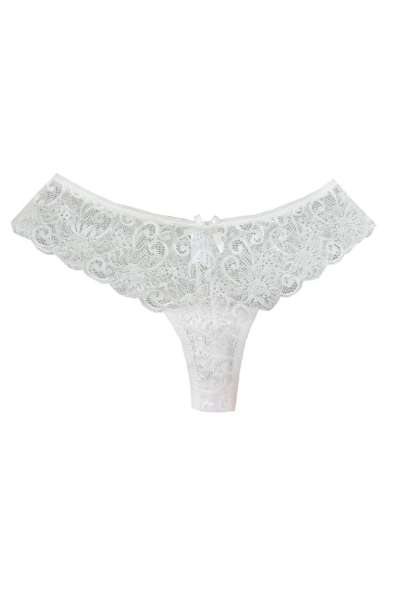 Ladies Underwear Panties Cotton Clearance Cute Underwear G-Strings Panty Style P-700 Nylon Brief Panties Plus Size Thongs Briefs Mid Waist Women's Bikini Panties White S