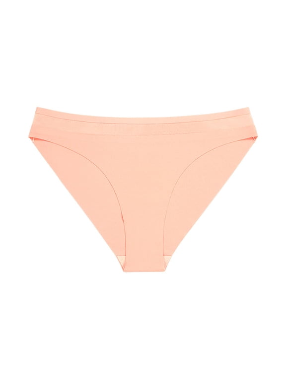 Leakproof Underwear for Women Clearance String Bikini Underwear Women G-Strings Panty Style P-1669 Nylon Brief Panties Ladies Thongs Seamless Briefs Mid Waist Women's Bikini Panties Pink XL