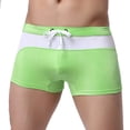 thumbnail image 1 of Bigersell Leakproof Underwear for Women Clearance String Bikini Underwear Women Thong Panty Style P-797 Nylon Brief Panties Ladies Thong Underwear Briefs Mid Waist Women's Briefs Green S, 1 of 8