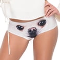 thumbnail image 1 of Bigersell Leakproof Underwear for Women Clearance Womens Long Underwear Boyshort Thongs Panty Style P-1134 Cotton Boyshort Panties Lace Thong Briefs Mid Waist Women Cheeky Panties White One Size, 1 of 6