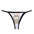 thumbnail image 1 of Bigersell Lingerie Underwear Clearance Ladies Underwear Panties Period Panty Style P-136 Spandex Thong Panties Ladies Thongs Briefs High Waist Women's Panties E L, 1 of 4