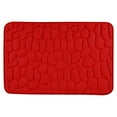 thumbnail image 1 of Bigersell Memory Foam Bath Mat with Non-Slip Bathroom Rugs 31.5 x 19.7 inch Bath Mats for Bathroom Quick Dry Bathroom Floor Carpet Soft Comfortable Water Absorbent Bathmat Red, 1 of 2