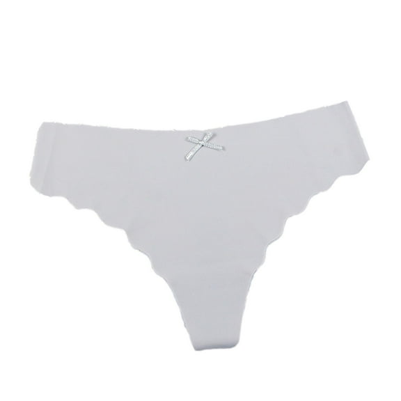Bigersell Open Crotch Panties Clearance Breathable Underwear Women Tangas Panty Style P-1111 Spandex Shaping Panties Ladies Thong Underwear Briefs High Waist Women's Panties Gray M